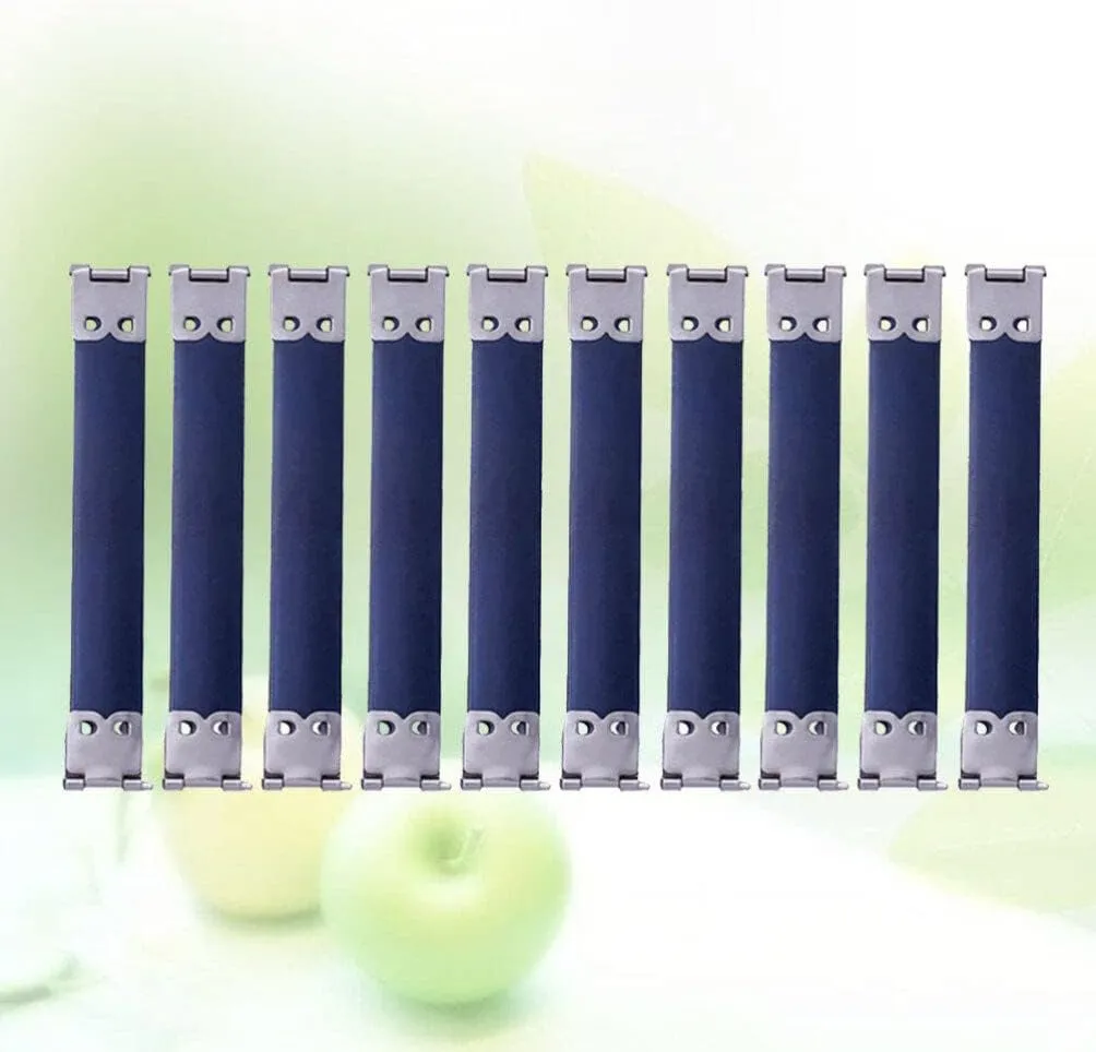100pcs Metal Internal Flex Frames Spring Clips for DIY Handbag S for Coin Purse Sewing Crafts and Bag Making
