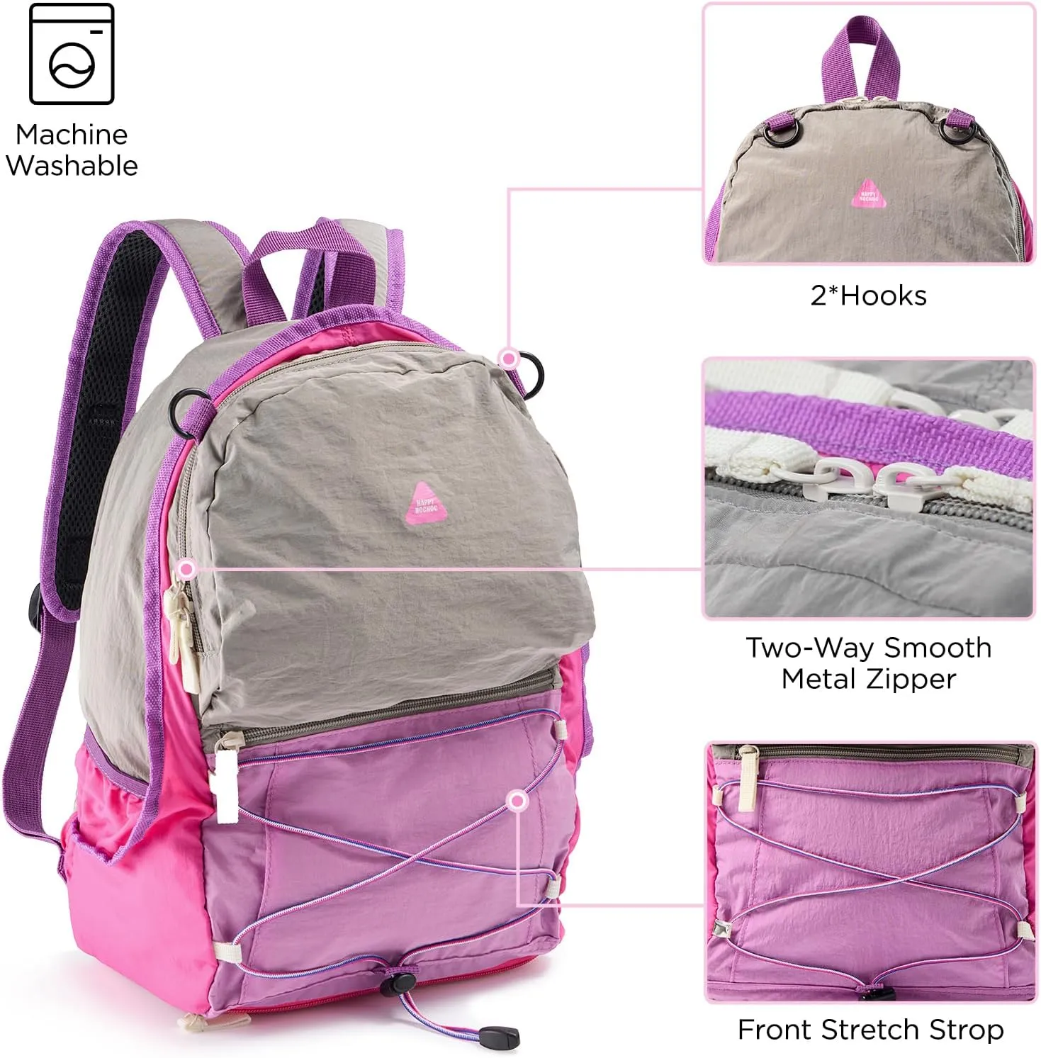 12L Kids Backpack for boys and girls, Small Ultra Lightweight Hiking Backpack for kids with Mesh Storage Bag, Water Resistant Travel Outdoor Sport Camping Daypack