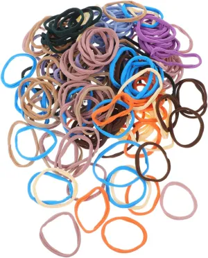 12pcs Braided Elastic Rope Weaving Loom Kit for Hair Ties Coasters and DIY Projects Soft Flexible Shape for Colors