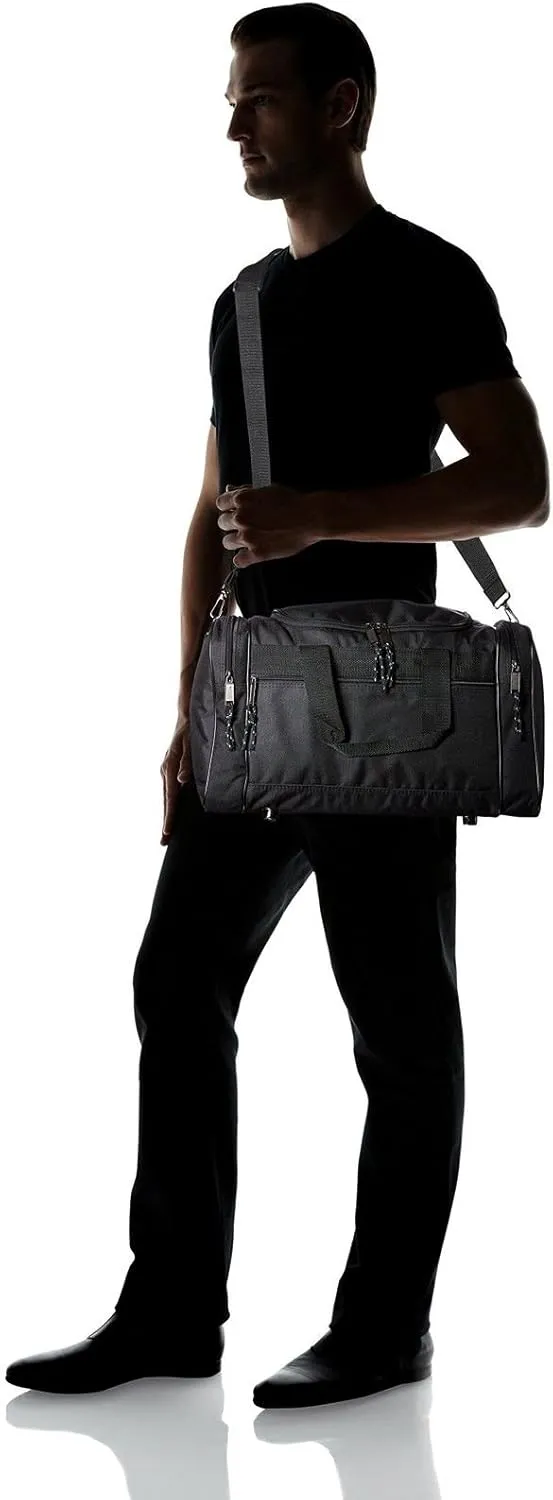 17" Blank Duffle Bag Duffel Travel Camping Outdoor Sports Gym Accessories Bag
