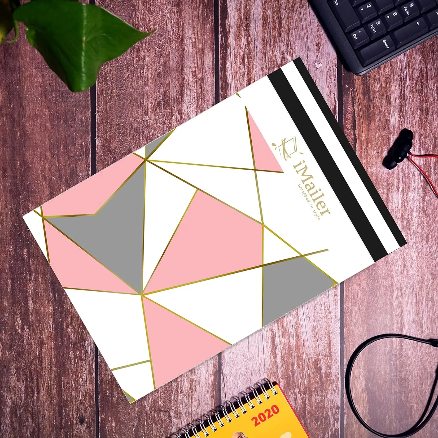 200 Count - 6x9 inch Poly Mailers Envelope Triangular Custom Mailing Shipping Package Bags-Self Seal…