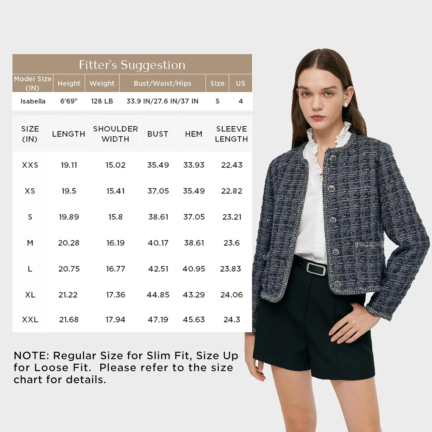 2025 Womens Casual Blazers Long Sleeve Work Office Open Front Suit Jacket Business Blazer