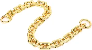 22.5 Inch Gorgeous Heavy Metal Bag Chains Purse Handle Shoulder Strap Replacement (Yellow Gold,Large)