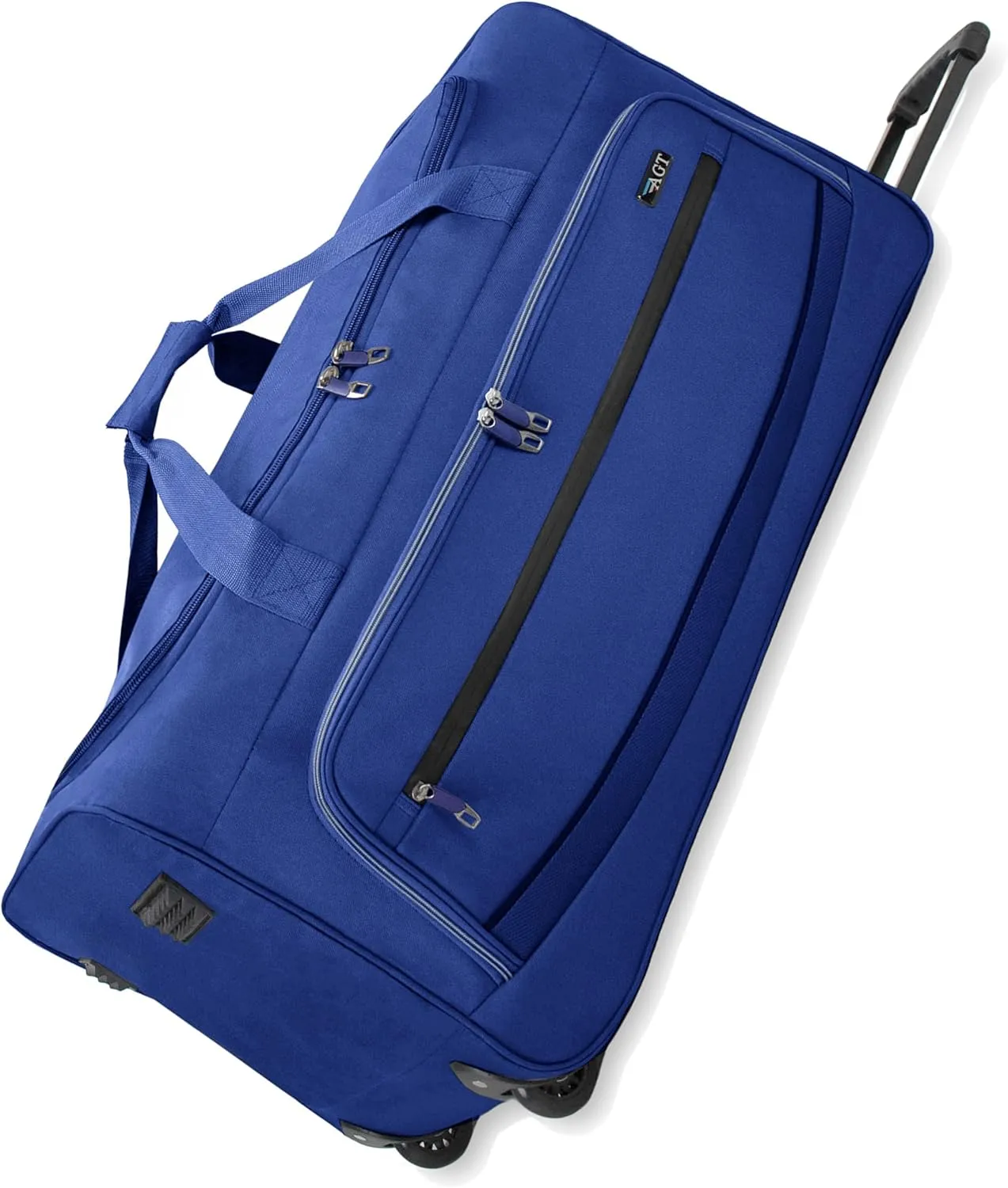 22"/30"/36" Rolling Duffel Bag Travel Wheeled Luggage Suitcase (Blue, 30-inch)