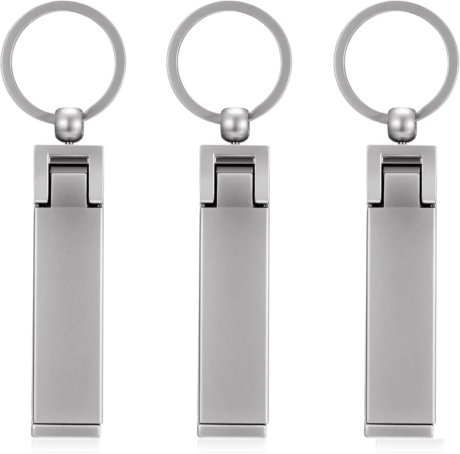 3 Pieces Purse Hook for Table Instant Bag Hook Hanger, Handbag Table Holder Hanger Set Mobile Phone Holder Foldable Storage Stylish Swivel Design for Women Desk(Silver)