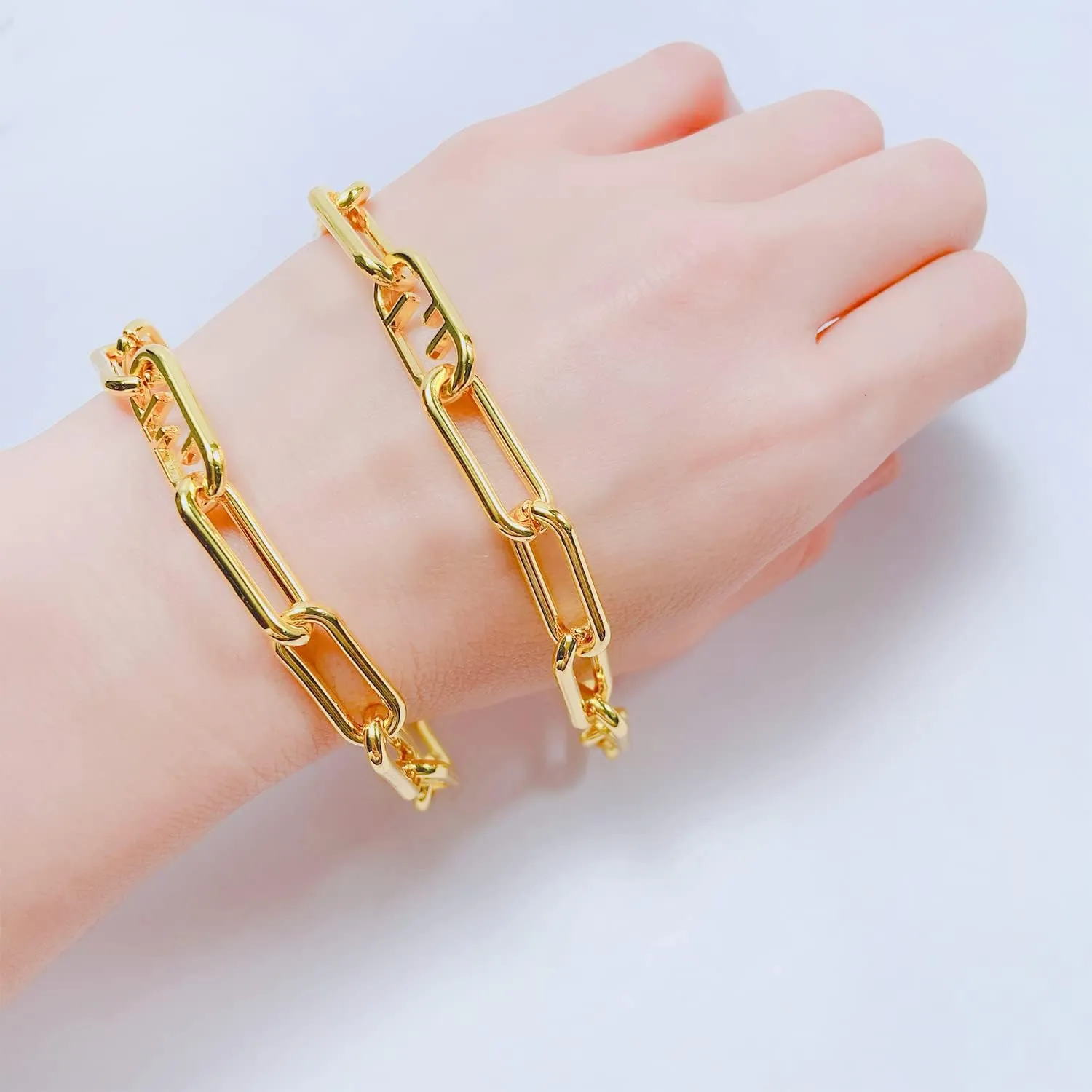 30.3" DIY Alloy Chain Strap Handbag Chains Accessories Purse Straps Shoulder Cross Body Replacement Straps(K-Gold,30.3inch)