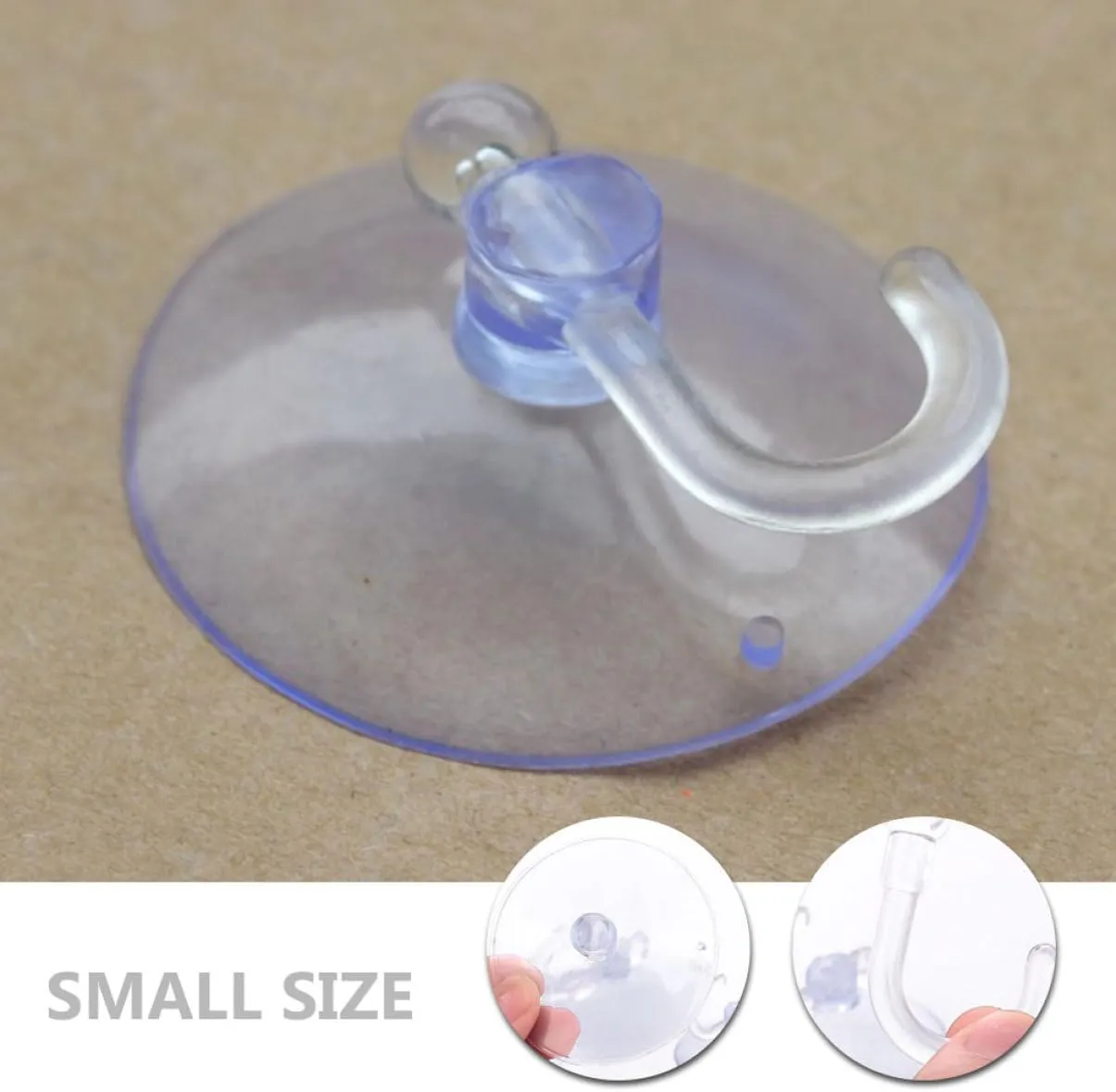 3sets 40pcs Transparent Suction Hooks Reusable Bathroom Shower Hangers for Towels Clothes Handbags and Coats Strong Adhesive Wall Hooks for Smooth Surfaces No Drilling 40pcs*3