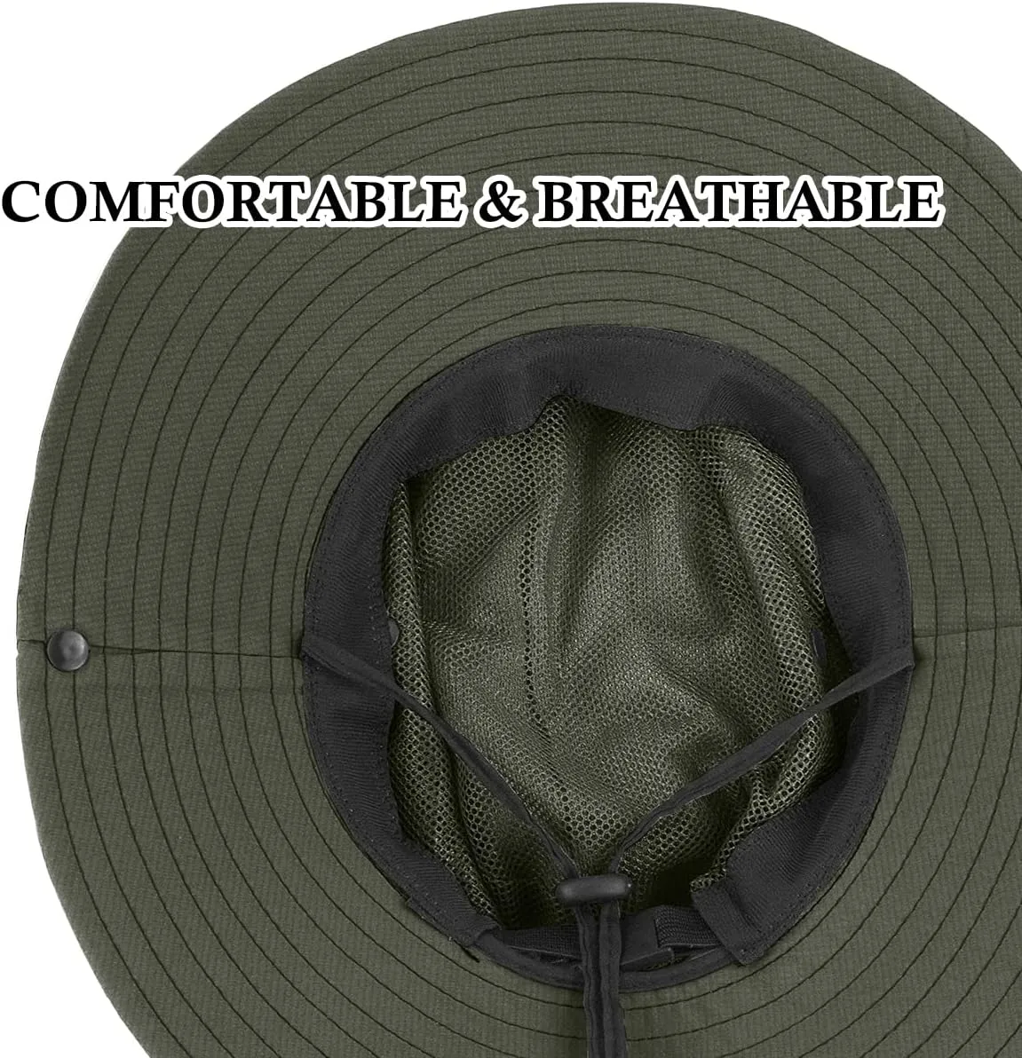 4 Pack Womens Ponytail Summer Sun Hat UV Protection Foldable Mesh Wide Brim Beach Fishing Cap