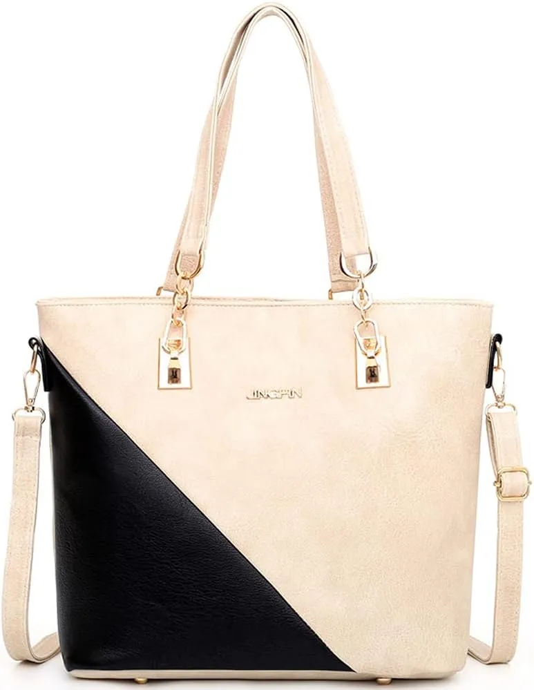 4 pcs Handbags set for Women Fashion Tote Shoulder Bag Purse PU Leather Satchel Chain Crossbody Bag Wallet Clutch