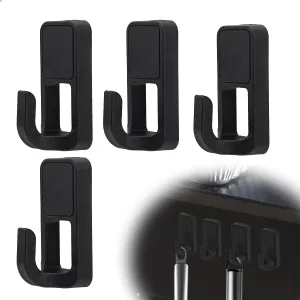 4pcs Magnetic Grill Hooks, 2.76x1.38x1.38 Inch Grill Hooks for Traeger Grills Heavy Duty Outdoor Magnetic Hooks Barbecue Tool Hooks Accessories for Traeger Grill