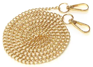 50 Inch Gold Handbag Chain - Warm Gold - Light Weight Crossbody Strap - Chain For Bride Clutch - Designer Bag Chain - Evening Bag Strap - Handmade by Green Acorn Kitchen