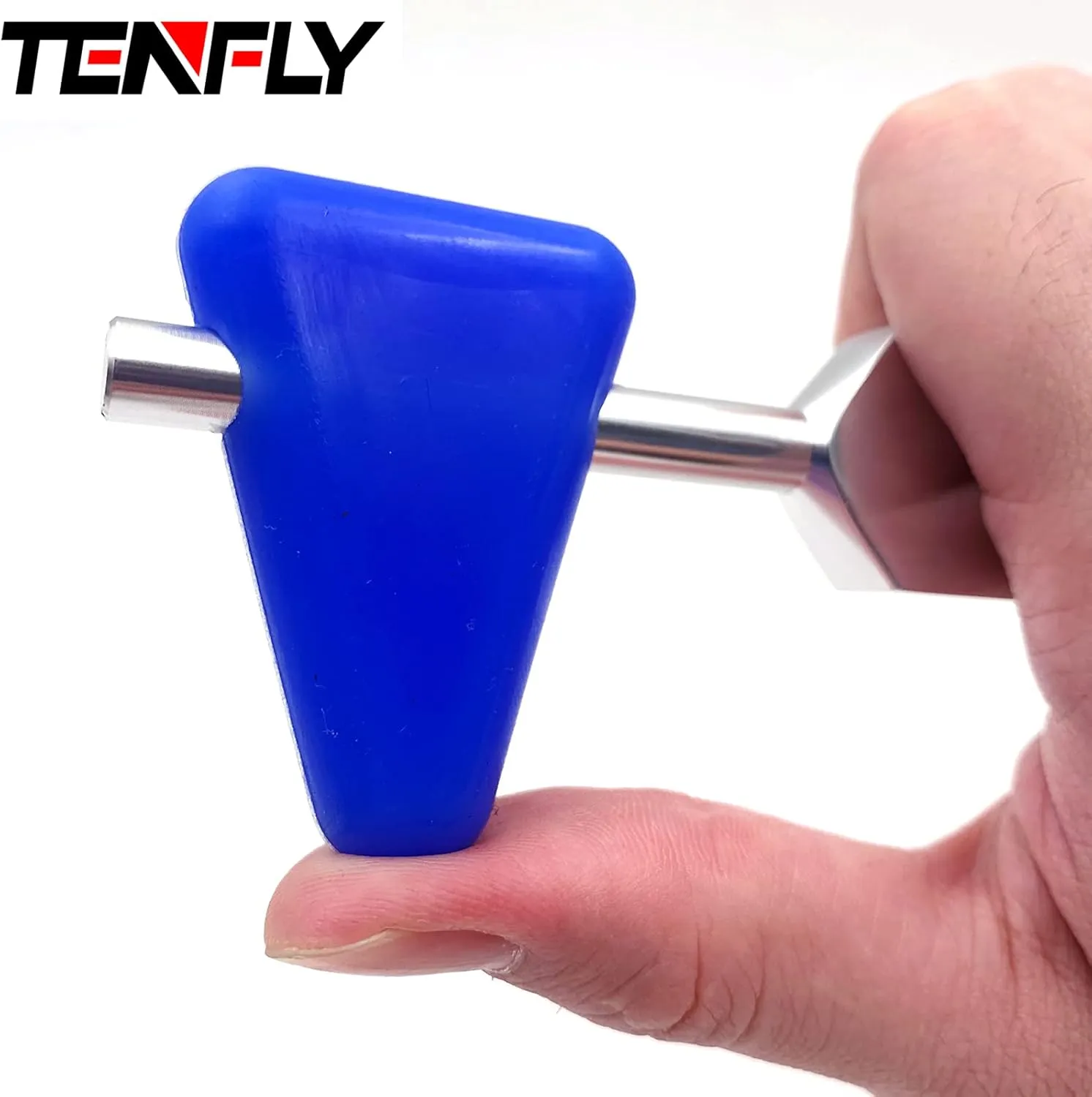 528 Hz Tuning Fork for Healing, DNA Repair, Reliever Stress and Perfect Musical Instrument, Frequency of Love, Silver, with Black Rubber Mallet, Triangular Silicone and Velvet Storage Bag