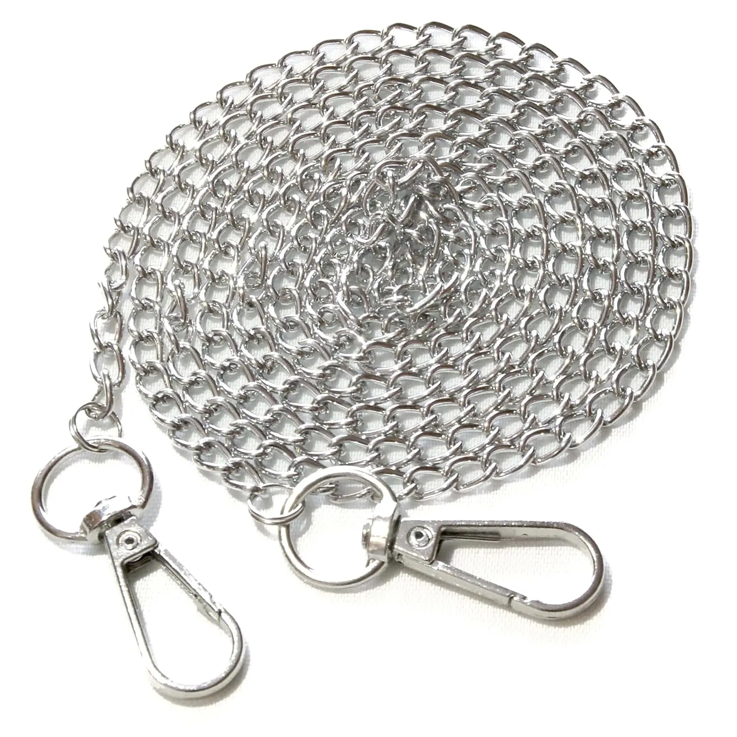 53 Inch Silver Handbag Chain - Delicate Crossbody Strap - Lightweight Chain For Bride Clutch - Prom Handbag Chain - Evening Bag Strap - Handmade by Green Acorn Kitchen