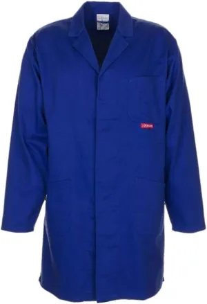 640025 "MG 290" Safety Overall Coat, Royal Blue, 25