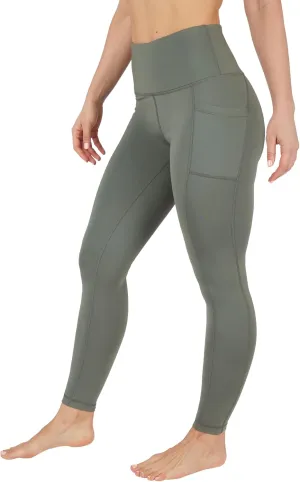 90 Degree By Reflex High Waist Fleece Lined Leggings with Side Pocket - Yoga Pants