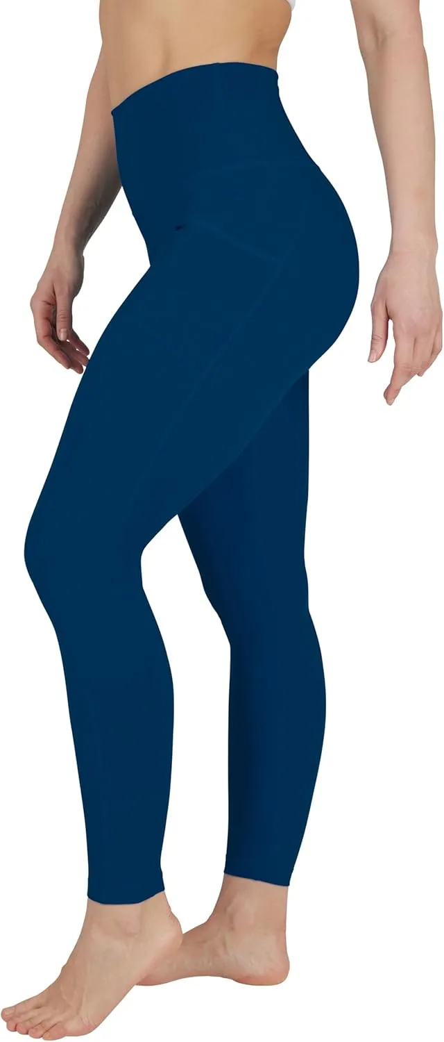 90 Degree By Reflex High Waist Fleece Lined Leggings with Side Pocket - Yoga Pants