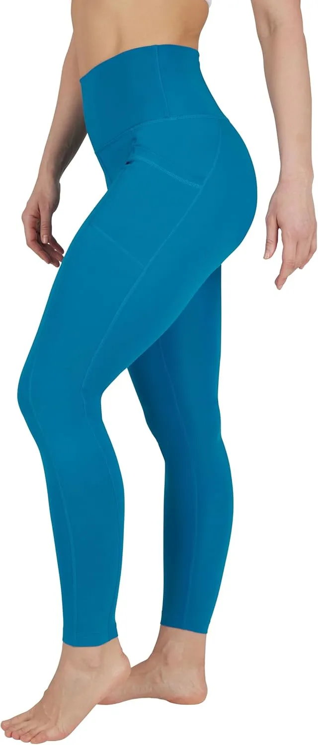 90 Degree By Reflex High Waist Fleece Lined Leggings with Side Pocket - Yoga Pants
