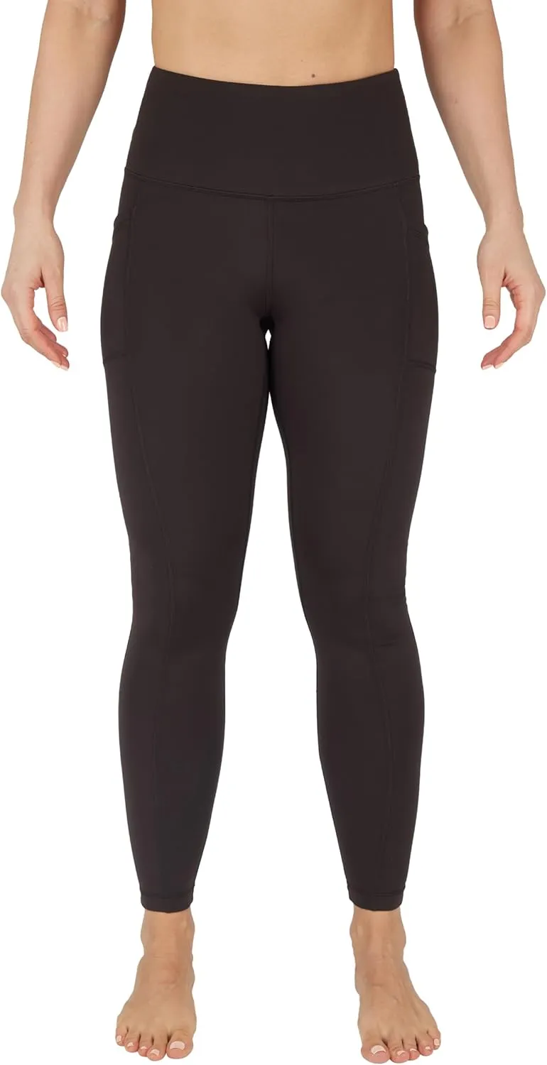 90 Degree By Reflex High Waist Fleece Lined Leggings with Side Pocket - Yoga Pants