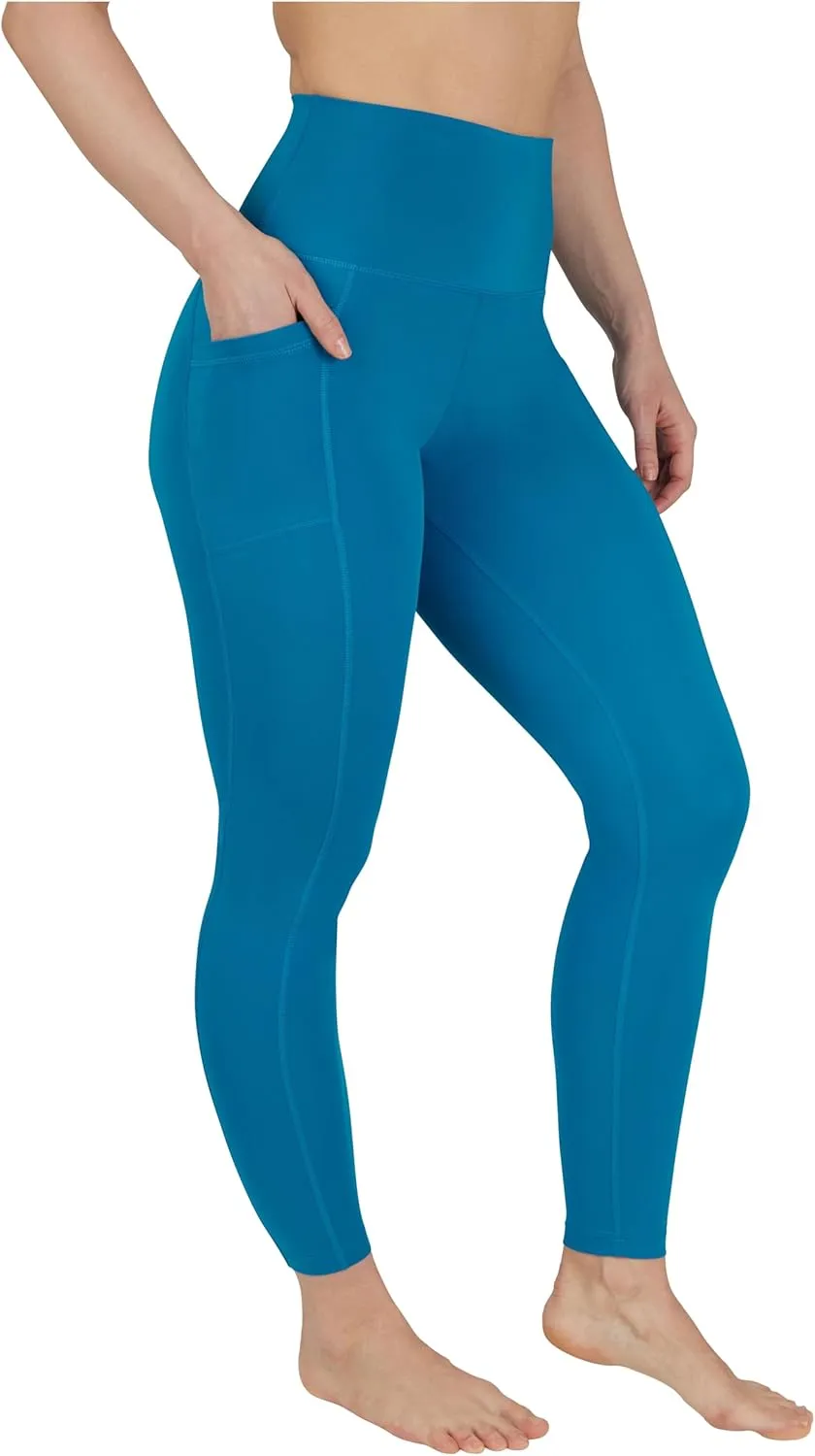 90 Degree By Reflex High Waist Fleece Lined Leggings with Side Pocket - Yoga Pants