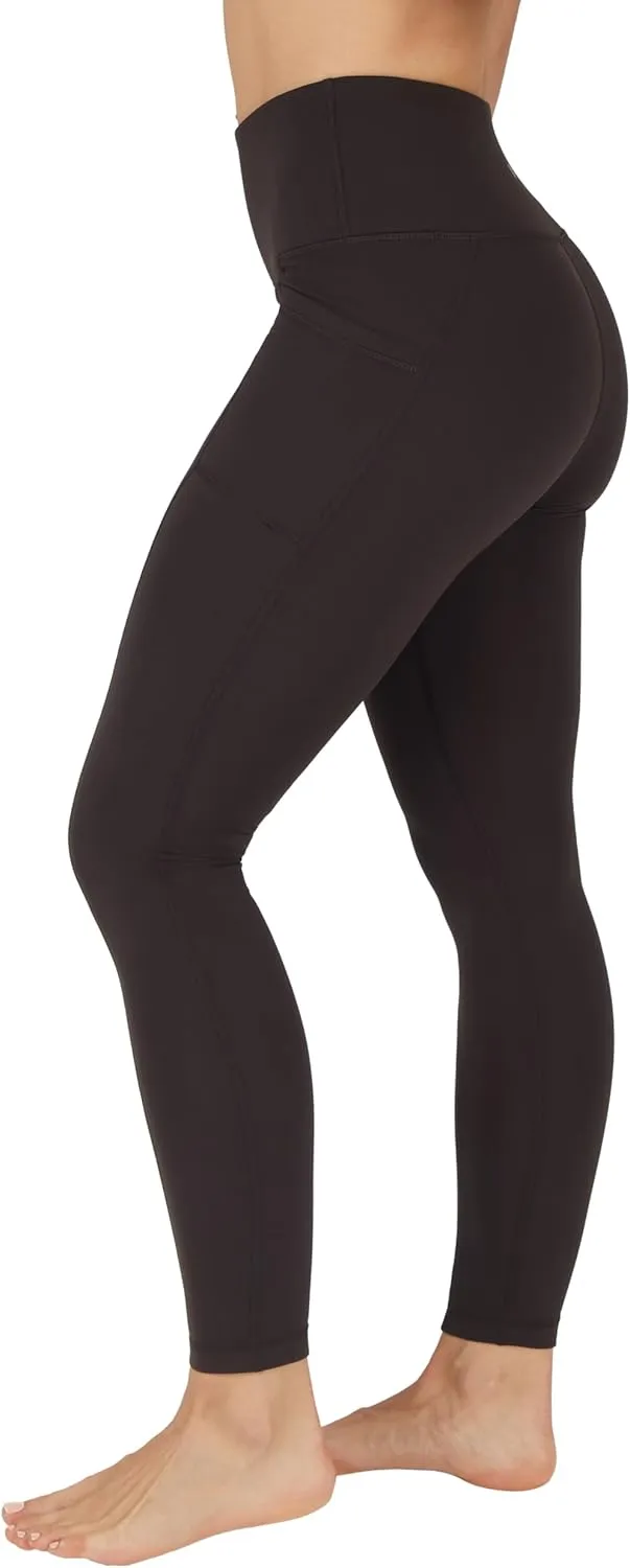 90 Degree By Reflex High Waist Fleece Lined Leggings with Side Pocket - Yoga Pants