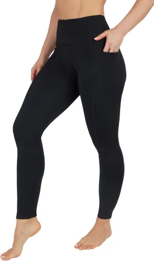 90 Degree By Reflex High Waist Fleece Lined Leggings with Side Pocket - Yoga Pants