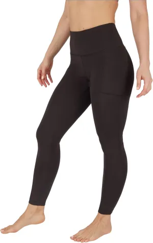 90 Degree By Reflex High Waist Fleece Lined Leggings with Side Pocket - Yoga Pants