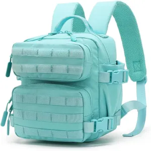 9L Mini Backpack for Men and Women, Small Backpack for Gym Hiking Travel Sports Running (Blue)