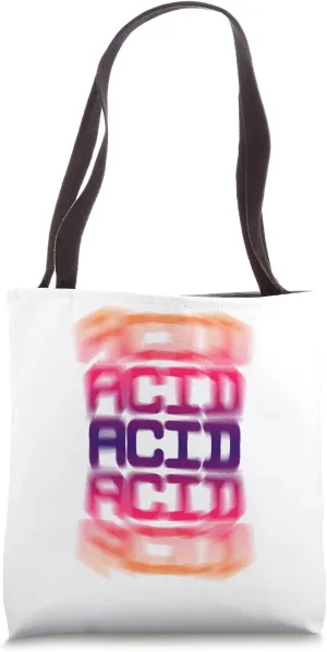 Acid House Techno Tote Bag