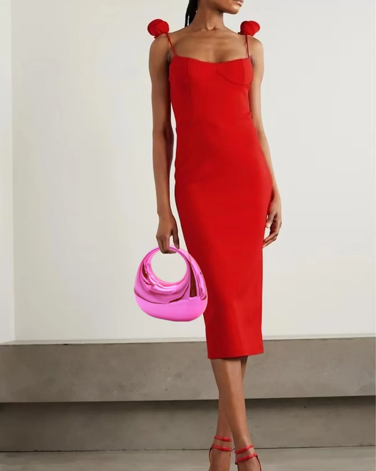 Acrylic Evening Clutch Purse for Women, Metallic Purse Evening Handbags Moon Hobo Bag, Evening Purse for Wedding Party Prom