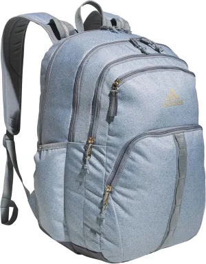 adidas Prime Work, Bag, Travel Backpack for Women and Men with Padded Compartment for Laptop, Twill Grey/Grey/Gilver/2, One Size