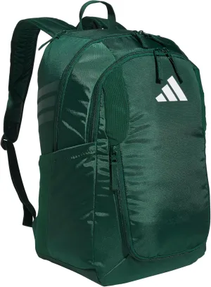 adidas Stadium Team Sports Backpack for Men and Women (36l) Durable Athletic Laptop Bag, Dark Green/4.0, One Size