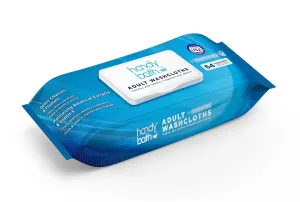 Adult Wet Wipes Unscented, Cleaning Wipes with Aloe Vera and Chamomile, 12 Packs of 64 Wipes - Senior Care, Outdoor Activities, Travel Essentials