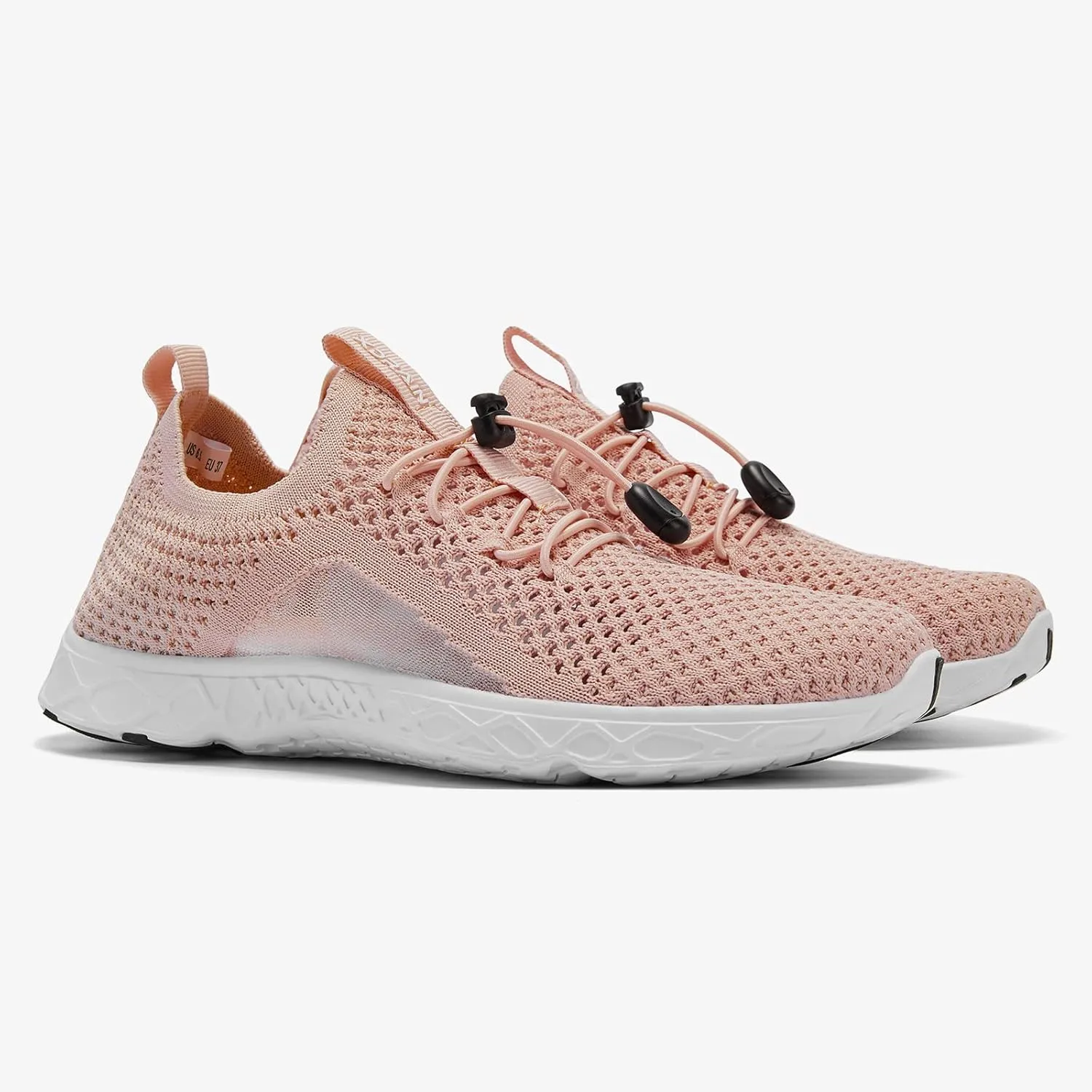 ALEADER Xdrain Women's Water Shoes Mesh Slip On Aqua Shoes for Beach, Swimming, Travel & Tennis