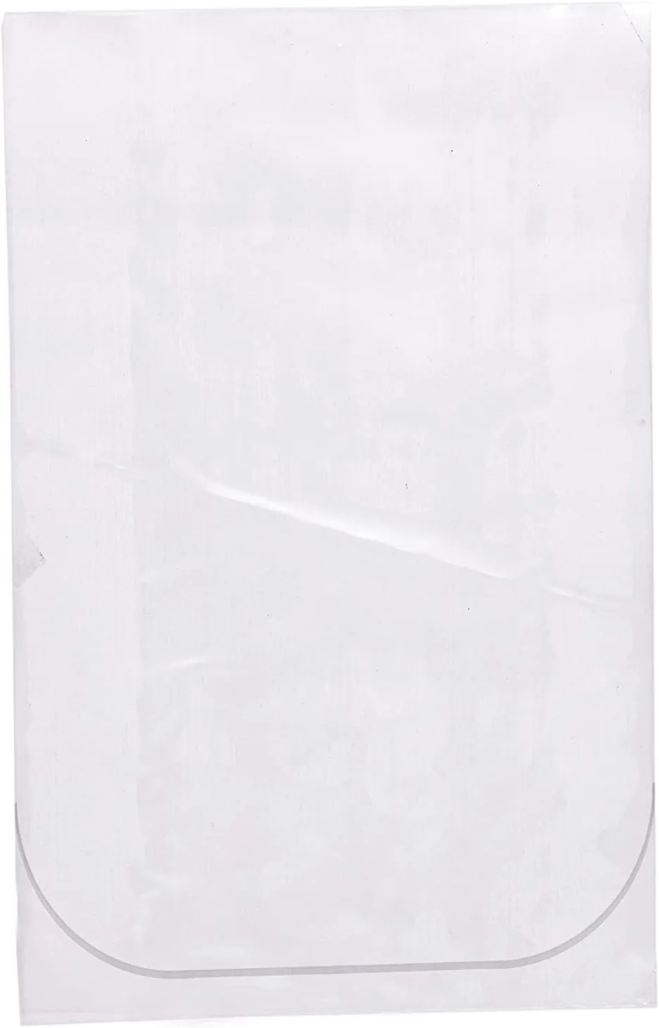 ALFA Fishery Bags Round Corners Bottom Leak Proof Clear Plastic Fish Bags Size 9 Inches for Marine and Tropical Fish Transport 2 mil. (9" x 15" / 100 Pack)