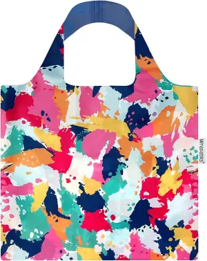 allydrew Allybag Foldable & Lightweight Reusable Grocery Bag, Abstract Art
