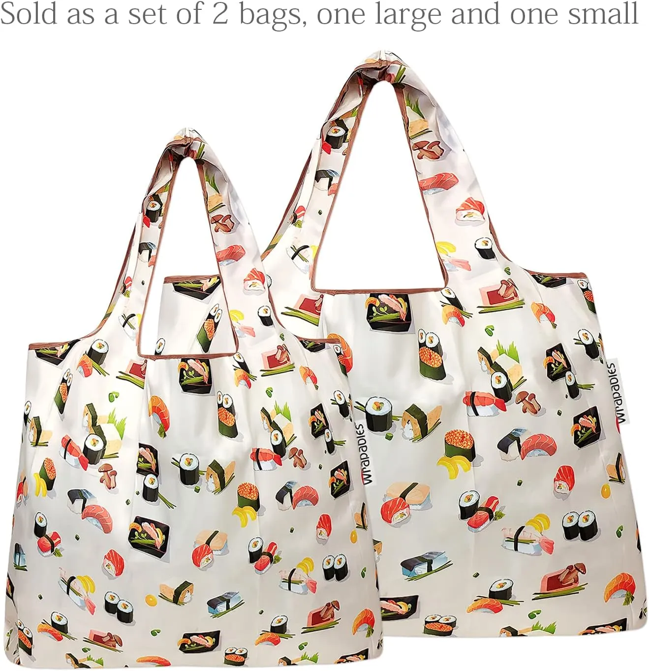 allydrew Foldable Tote Nylon Reusable Grocery Bags