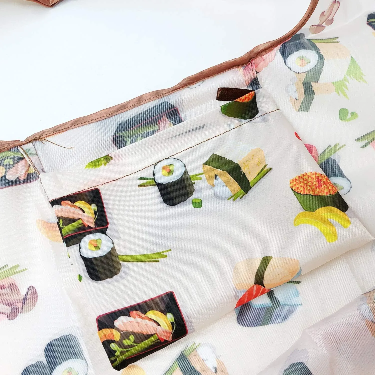 allydrew Foldable Tote Nylon Reusable Grocery Bags