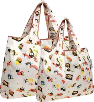 allydrew Foldable Tote Nylon Reusable Grocery Bags