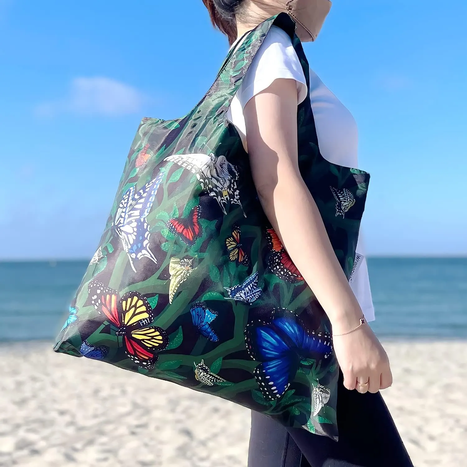 allydrew Large & Small Allybag Foldable & Lightweight Reusable Grocery Bags