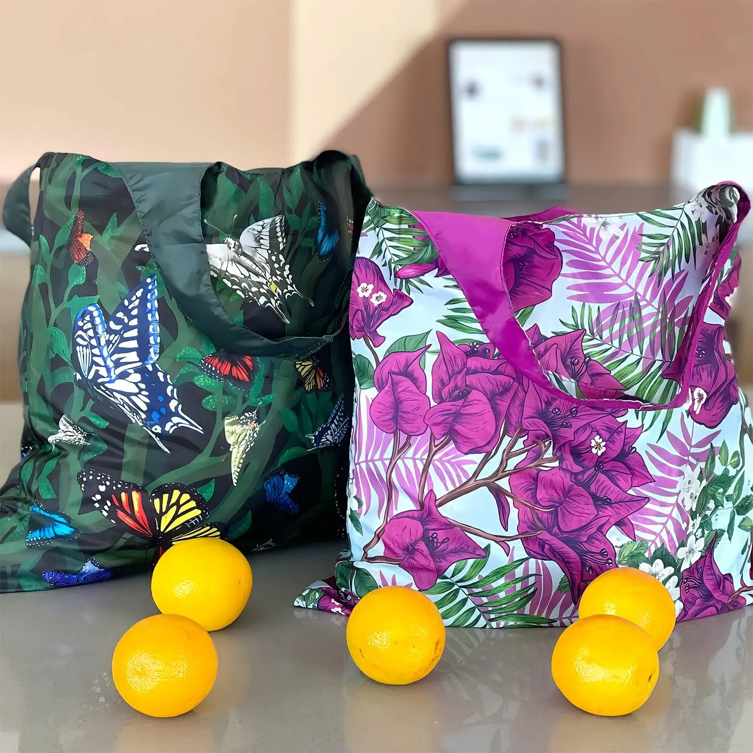 allydrew Large & Small Allybag Foldable & Lightweight Reusable Grocery Bags