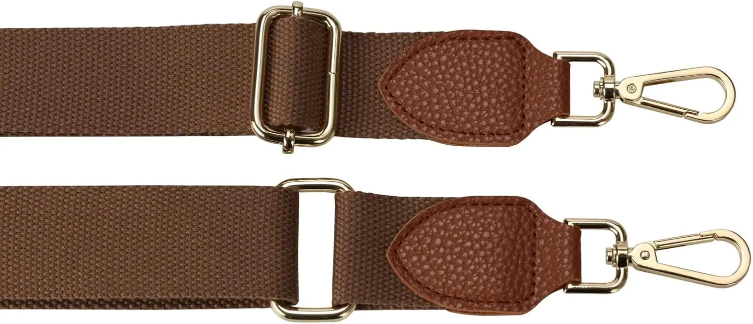 Allzedream Purse Straps Replacement Crossbody Bags Handbag Wide Canvas Leather Adjustable