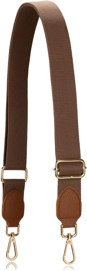 Allzedream Purse Straps Replacement Crossbody Bags Handbag Wide Canvas Leather Adjustable