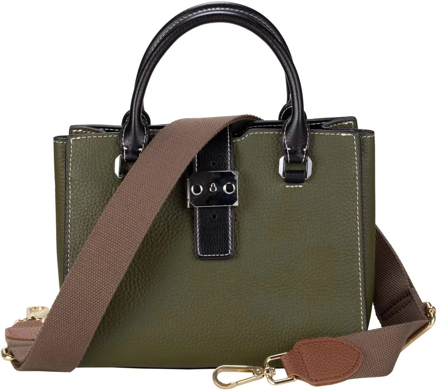 Allzedream Purse Straps Replacement Crossbody Bags Handbag Wide Canvas Leather Adjustable