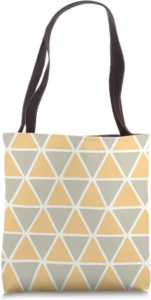 Alternate Triangles Pattern Tote Bag