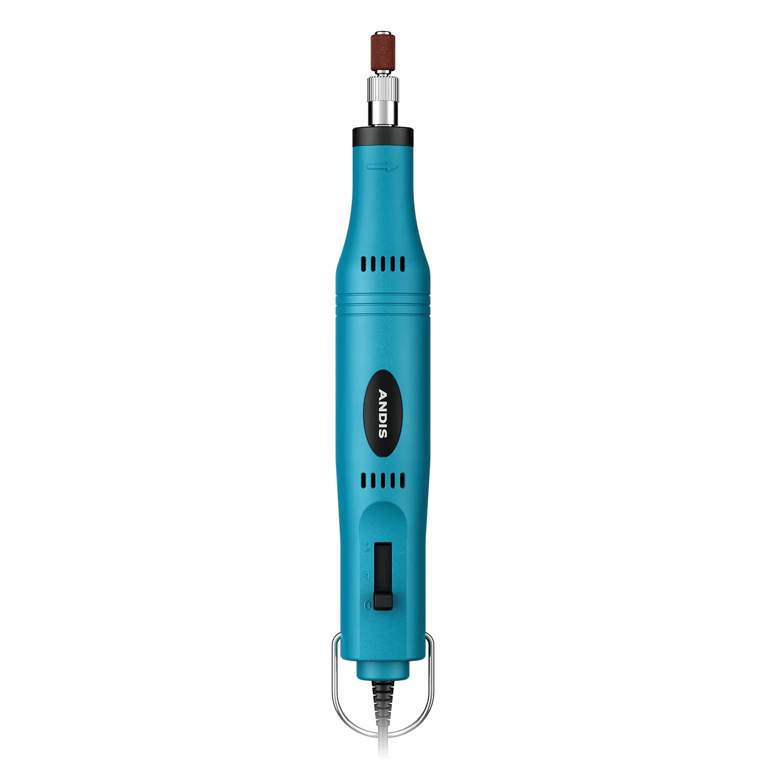 Andis 66820 EasyClip 2-Speed Pet Nail Grinder, Blue