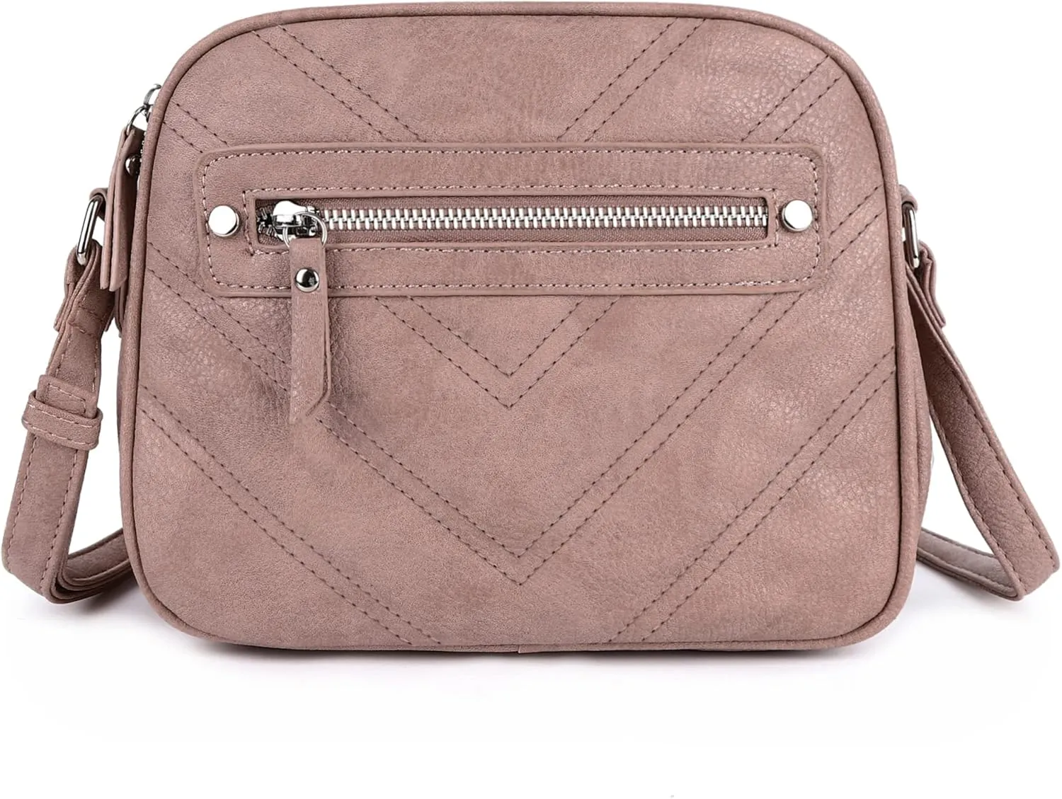 Angel Kiss Designer Crossbody Purses For Women Zipper Pocketbook Bags With Adjustable Straps