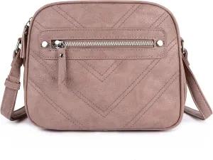 Angel Kiss Designer Crossbody Purses For Women Zipper Pocketbook Bags With Adjustable Straps