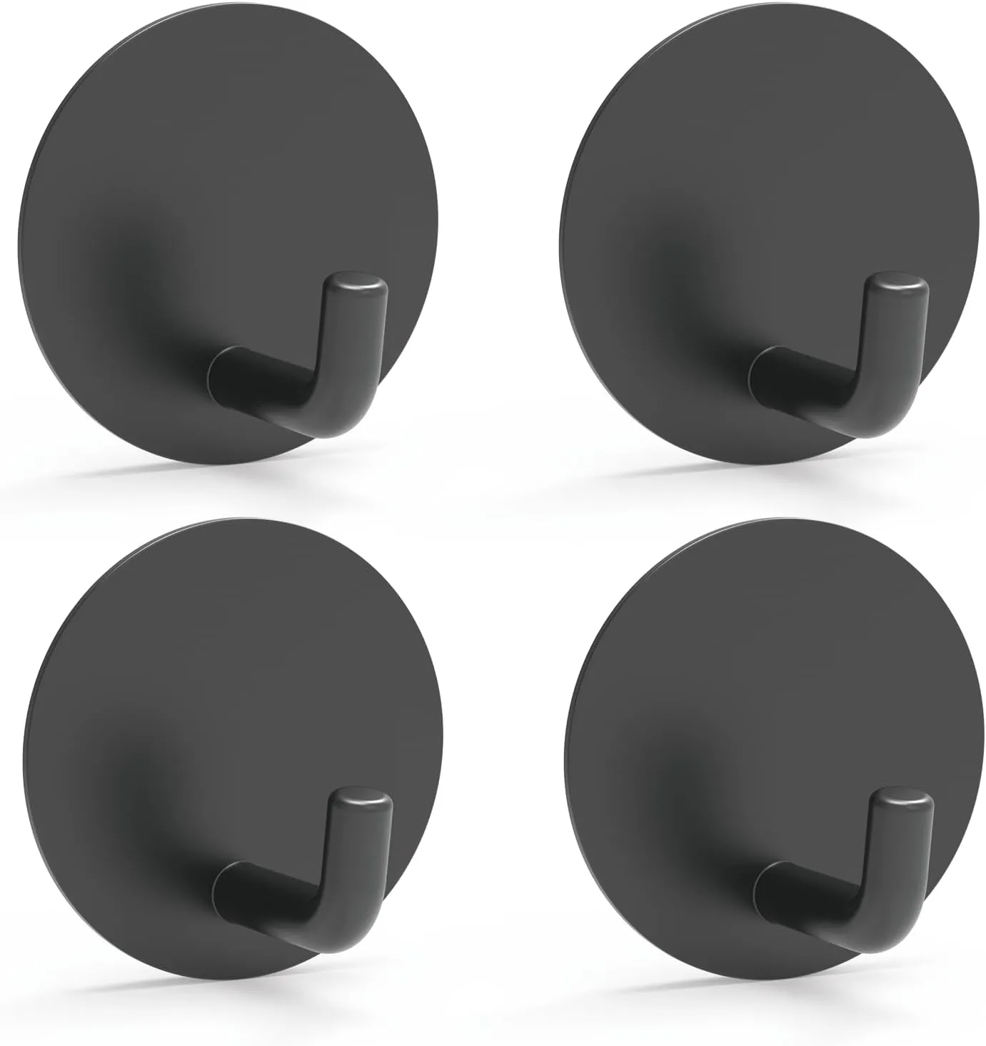 Ant Mag Magnetic Key Hooks 4 Pack Wall Mounted for Hanging Key Towel Bag Hat Scarf Wreath on Metal Surface for Home Kitchen Bathroom Fridge Cabinet Entryway