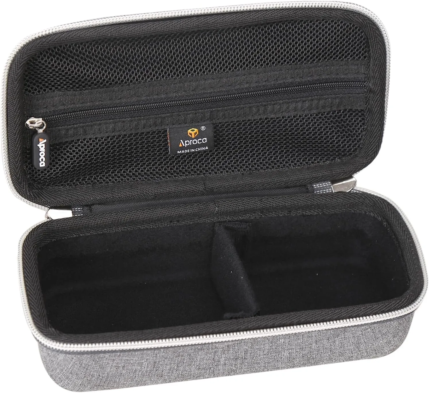 Aproca Grey Hard Travel Storage Protective Case, for Ceptics World Travel Adapter Kit