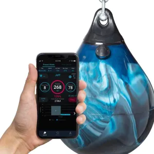 Aqua Training Bag Sensor Kit – Monitor and Maximize Your Training Progress via Smartphone app – Use Punch Force, Hardest Punch, Punch Calorie Measurement and Punch Frequency Indicators – 2020136457